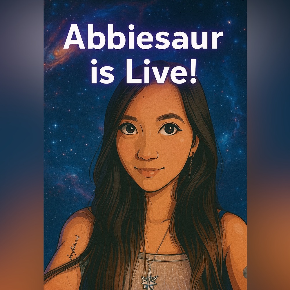 🚨abbiesaur is LIVE! 🖤☕️🦖